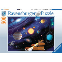 RAVENSBURGER Puzzle Slnečná sústava 500 dielikov