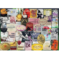 RAVENSBURGER Puzzle Vínne etikety 1000 dielikov