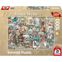 SCHMIDT Puzzle Zdobenie so snami 1000 dielikov
