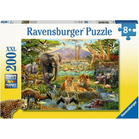 RAVENSBURGER Puzzle Zvieratá zo savany XXL 200 dielikov