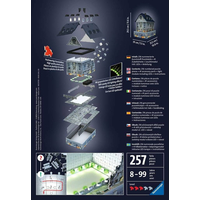RAVENSBURGER Svietiace 3D puzzle Nočná edícia Strašidelný dom 257 dielikov
