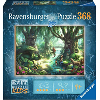 RAVENSBURGER Únikové EXIT puzzle Kids Kúzelný les 368 dielikov