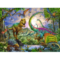 RAVENSBURGER Puzzle V ríši obrov XXL 200 dielikov