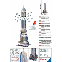 RAVENSBURGER 3D puzzle Empire State Building, New York 216 dielikov