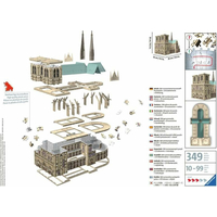 RAVENSBURGER 3D puzzle Katedrála Notre-Dame, Paríž 324 dielikov