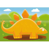 RAVENSBURGER Moje prvé puzzle Veselí Dinosaury 4v1 (2,3,4,5 dielikov)
