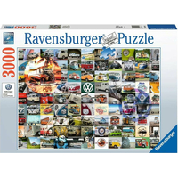 RAVENSBURGER Puzzle 99 fotografií VW 3000 dielikov