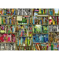 RAVENSBURGER Puzzle Bizarná knižnica 1000 dielikov