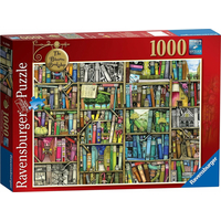 RAVENSBURGER Puzzle Bizarná knižnica 1000 dielikov
