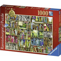 RAVENSBURGER Puzzle Bizarná knižnica 1000 dielikov