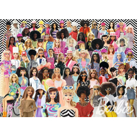 RAVENSBURGER Puzzle Challenge: Barbie 1000 dielikov