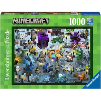 RAVENSBURGER Puzzle Minecraft 1000 dielikov