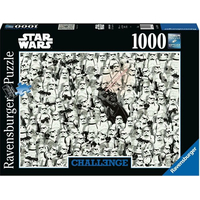 RAVENSBURGER Puzzle Challenge: Star Wars 1000 dielikov