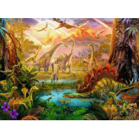 RAVENSBURGER Puzzle Dinoland 500 dielikov