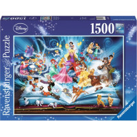 RAVENSBURGER Puzzle Disneyho magická kniha rozprávok 1500 dielikov