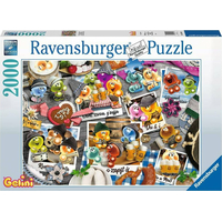 RAVENSBURGER Puzzle Gelini na Oktoberfeste 2000 dielikov