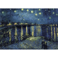 RAVENSBURGER Puzzle Art Collection: Hviezdna noc nad Rhônou 1000 dielikov