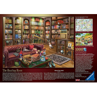 RAVENSBURGER Puzzle Knižnica 1000 dielikov