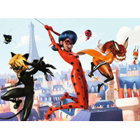 RAVENSBURGER Puzzle Čarovná Lienka v Paríži XXL 100 dielikov