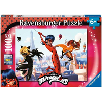 RAVENSBURGER Puzzle Čarovná Lienka v Paríži XXL 100 dielikov