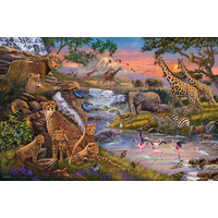 RAVENSBURGER Puzzle Kráľovstvo zvierat 3000 dielikov