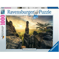 RAVENSBURGER Puzzle Labské pieskovce za svitania 1000 dielikov