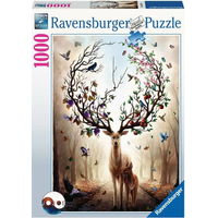RAVENSBURGER Puzzle Magický jeleň 1000 dielikov