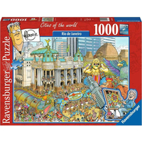 RAVENSBURGER Puzzle Mestá sveta: Rio de Janeiro 1000 dielikov