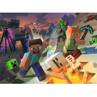 RAVENSBURGER Puzzle Minecraft: Monštrá z Minecraftu XXL 100 dielikov