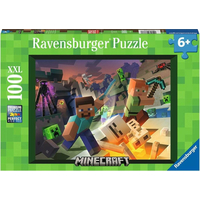 RAVENSBURGER Puzzle Minecraft: Monštrá z Minecraftu XXL 100 dielikov