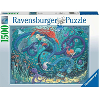 RAVENSBURGER Puzzle Morské panny 1500 dielikov