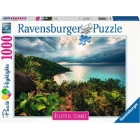 RAVENSBURGER Puzzle Nádherné ostrovy: Havaj 1000 dielikov