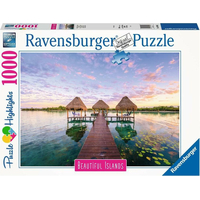 RAVENSBURGER Puzzle Nádherné ostrovy: Rajský výhľad 1000 dielikov