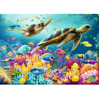 RAVENSBURGER Puzzle Pestrofarebný podmorský svet 1000 dielikov