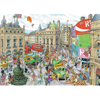 RAVENSBURGER Puzzle Mestá sveta: Londýn 1000 dielikov