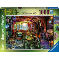 RAVENSBURGER Puzzle Pirátsky život 1000 dielikov