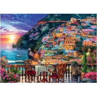 RAVENSBURGER Puzzle Positano, Taliansko 1000 dielikov