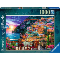 RAVENSBURGER Puzzle Positano, Taliansko 1000 dielikov