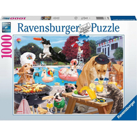 RAVENSBURGER Puzzle Psie leto 1000 dielikov
