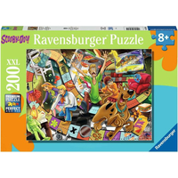 RAVENSBURGER Puzzle Scooby Doo: Strašidelná hra XXL 200 dielikov
