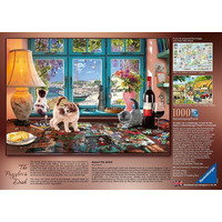 RAVENSBURGER Puzzle Skladačov stôl 1000 dielikov