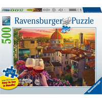 RAVENSBURGER Puzzle Útulné miesta: Terasa vo Florencii XXL 500 dielikov