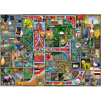 RAVENSBURGER Puzzle Úžasná abeceda - písmeno E 1000 dielikov