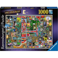 RAVENSBURGER Puzzle Úžasná abeceda - písmeno E 1000 dielikov