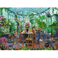 RAVENSBURGER Puzzle V skleníku 500 dielikov