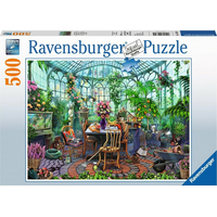 RAVENSBURGER Puzzle V skleníku 500 dielikov