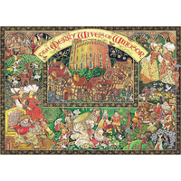 RAVENSBURGER Puzzle Veselé paničky windsorské 1000 dielikov