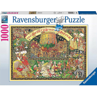 RAVENSBURGER Puzzle Veselé paničky windsorské 1000 dielikov