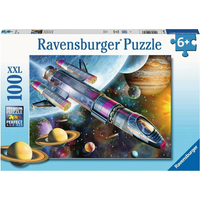 RAVENSBURGER Puzzle Vesmírna misia XXL 100 dielikov