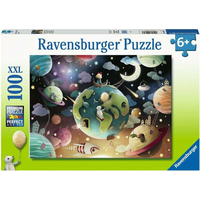 RAVENSBURGER Puzzle Vesmírne ihrisko XXL 100 dielikov